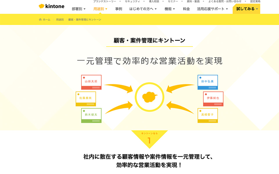 顧客管理ツール（CRM）のおすすめ10選を比較！無料ツールも紹介